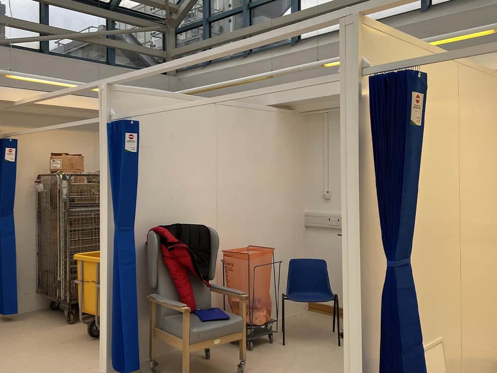 Doncaster COVID Bed Bays lot