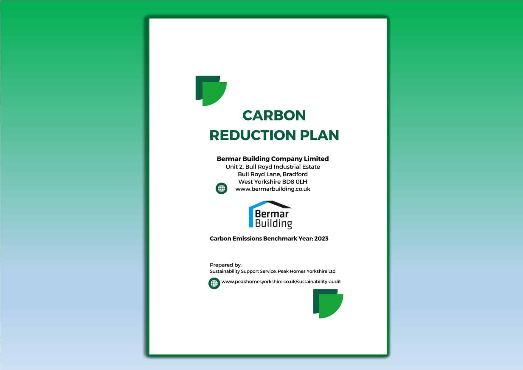 CArbon Reduction Plan